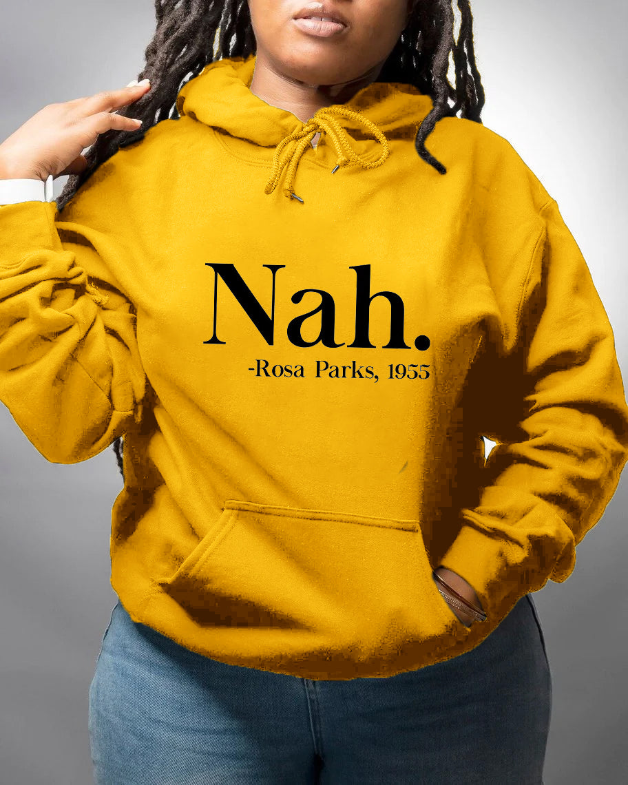 Nah Rosa Parks 1955 Hoodie