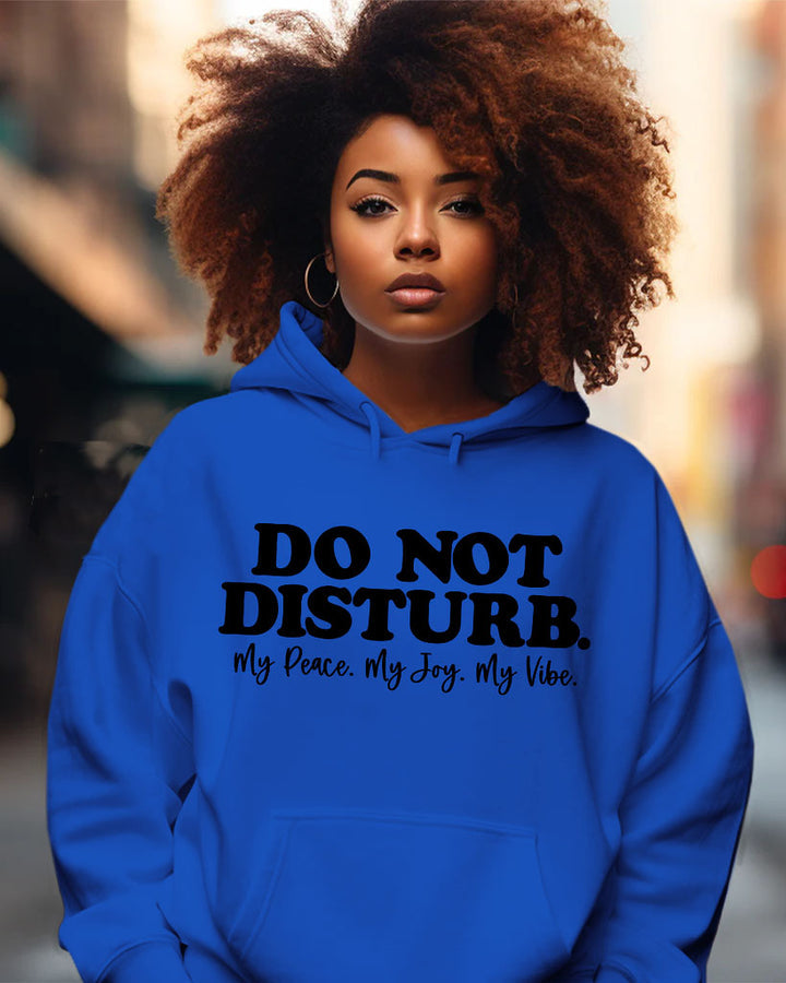 Do Not Disturb Long Sleeves Hoodie