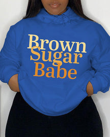 Brown sugar babe Long Sleeves Hoodie