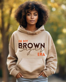 In My Brown  Long Sleeves Hoodie