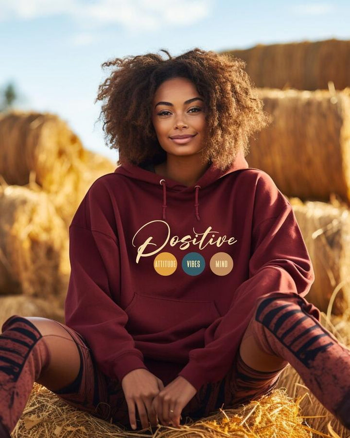 Positive Long Sleeves Hoodie