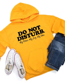 Do Not Disturb Long Sleeves Hoodie